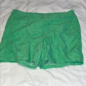Southern Tide Green Athletic Shorts